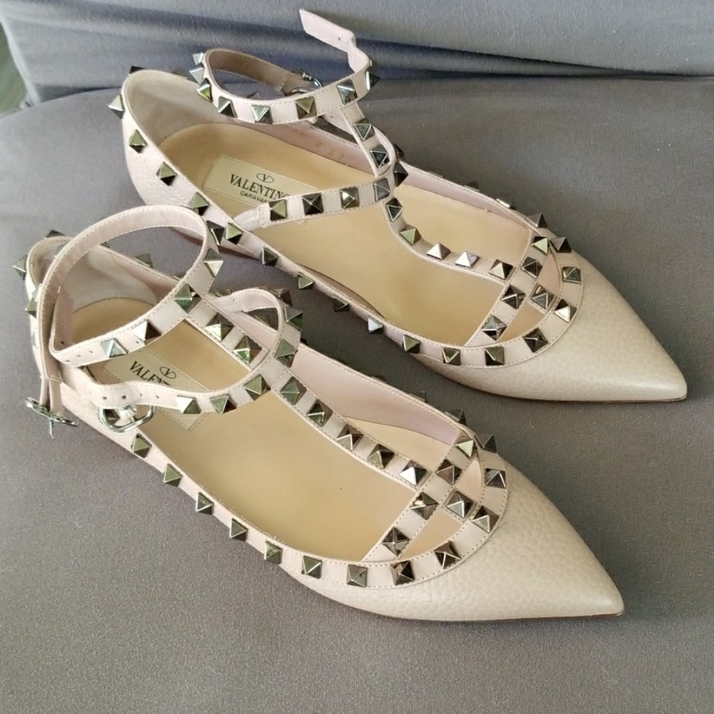 Valentino rockstud flats - Picture 2 of 5